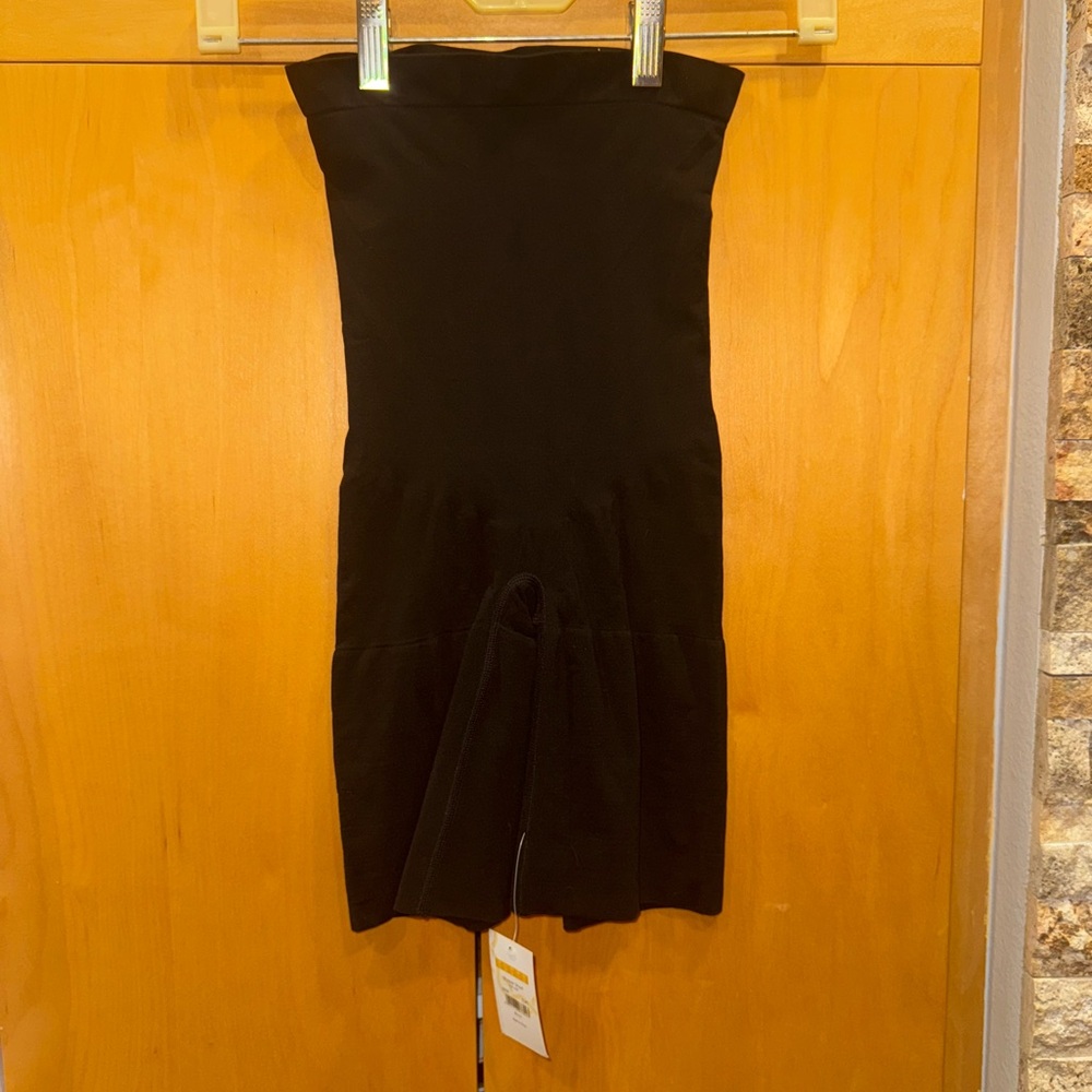 Black high waisted shaper short
